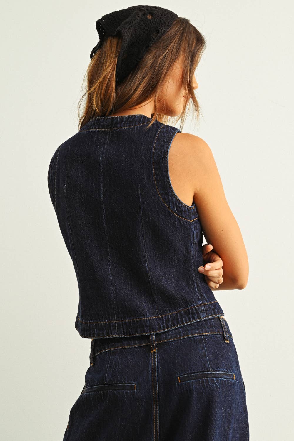 The Hudson Denim Vest