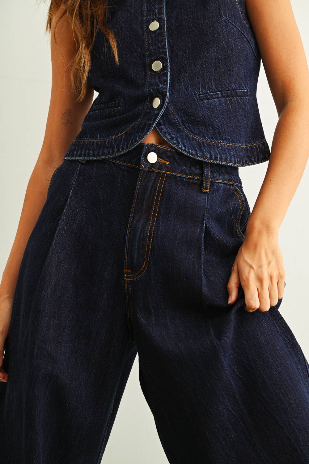 The Hudson Wide Leg Jean