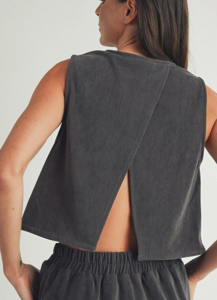 The Corduroy Tank – Elle Grey Collection