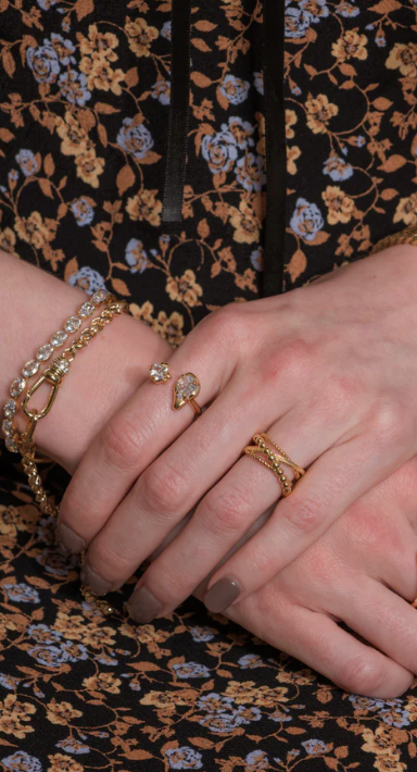 Ginger Wheat Chain Bracelet