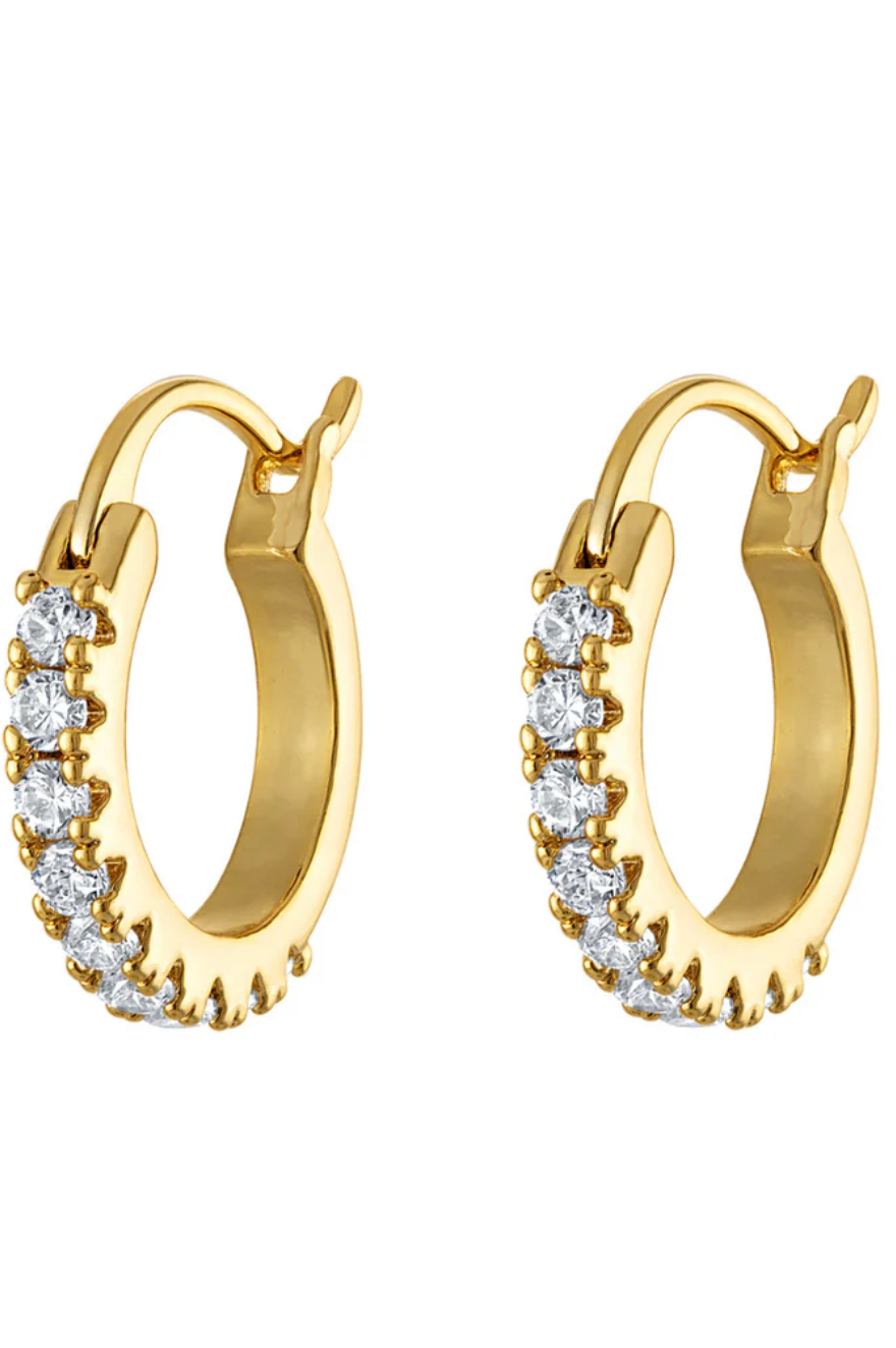 Lane Hoop Mini (Gold/Silver)
